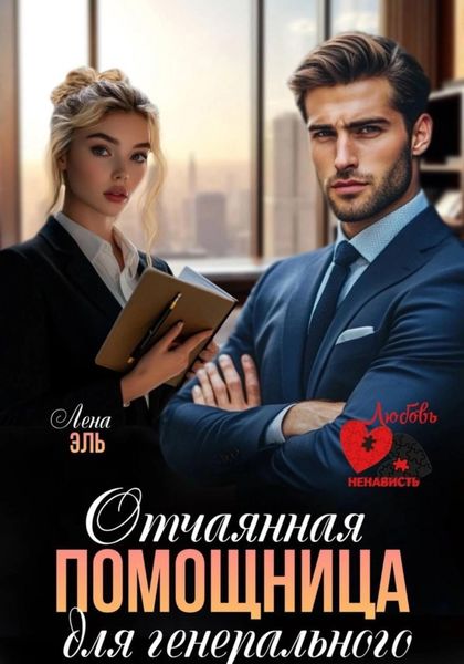 Обложка книги  «Отчаянная помощница для генерального»
