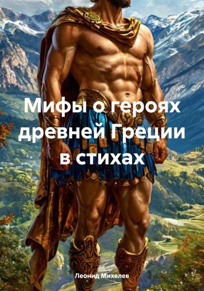 Обложка книги  «Мифы о героях древней Греции в стихах»