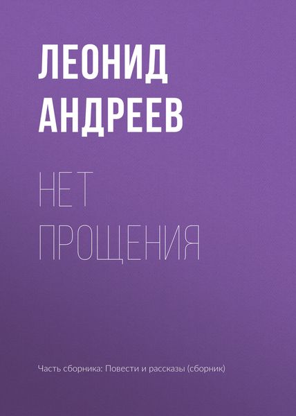 Обложка книги  «Нет прощения»