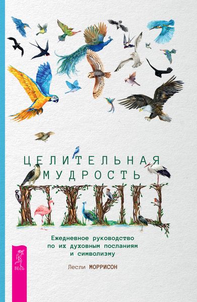 Обложка книги «Целительная мудрость птиц. Ежедневное руководство по их духовным посланиям и символизму»