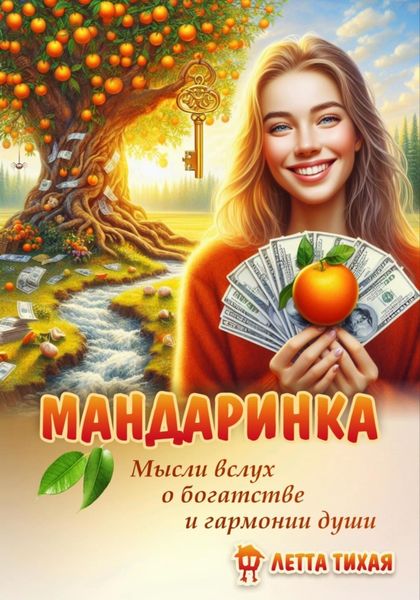 Обложка книги «Мандаринка. Мысли вслух о богатстве и гармонии души»