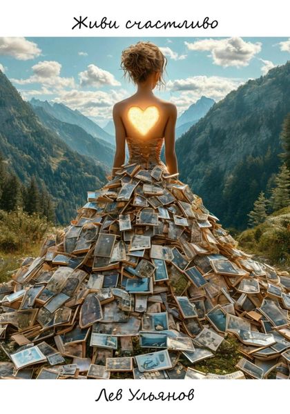 Обложка книги  «Живи счастливо»