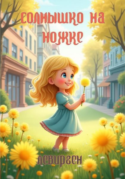 Обложка книги  «Солнышко на ножке»