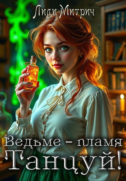 Обложка книги  «Ведьме – пламя. Танцуй!»