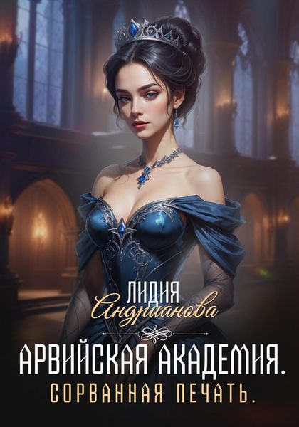 Обложка книги  «Арвийская академия. Сорванная печать»