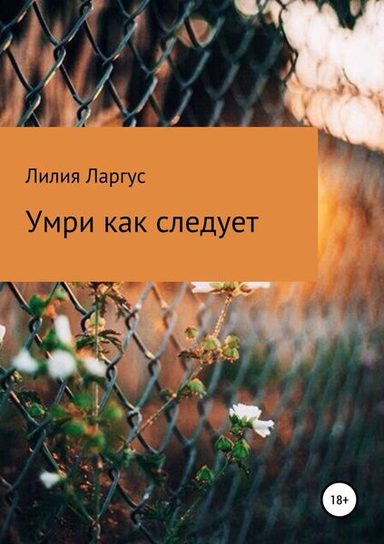 Обложка книги  «Умри как следует»