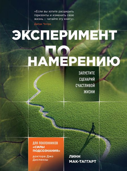 Обложка книги «Эксперимент по намерению. Запустите сценарий счастливой жизни»