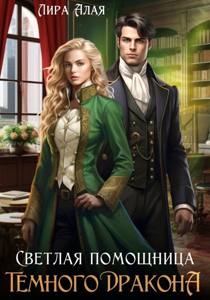 Обложка книги  «Светлая помощница темного дракона»