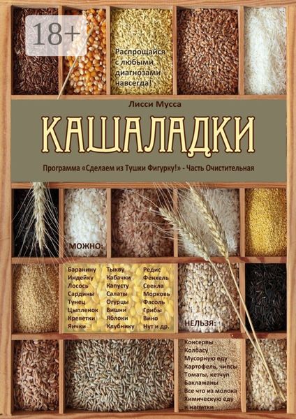 Обложка книги  «Кашаладки. Программа «Сделаем из Тушки Фигурку!» Часть Очистительная»