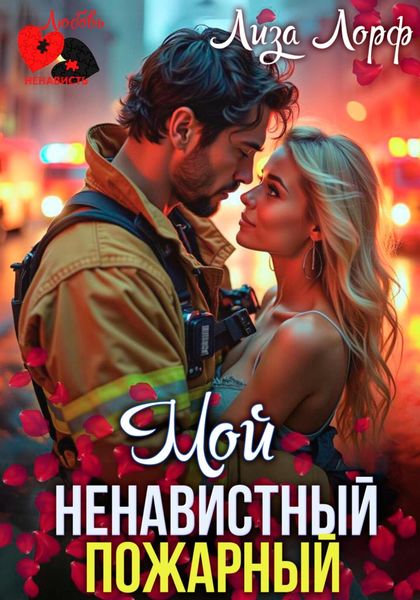Обложка книги «Мой ненавистный пожарный»