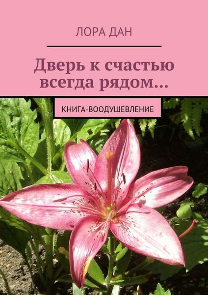 Обложка книги  «Дверь к счастью всегда рядом… Книга-воодушевление»