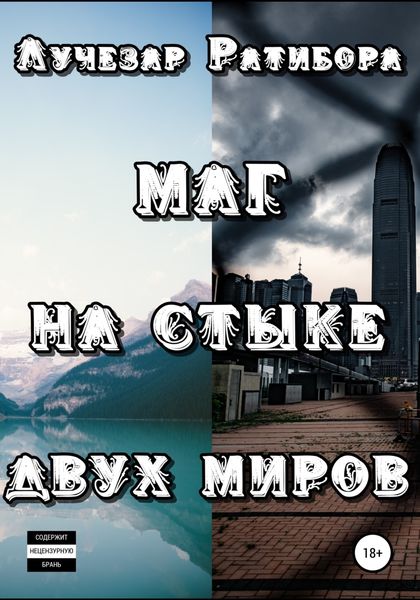 Обложка книги  «Маг на стыке двух миров»