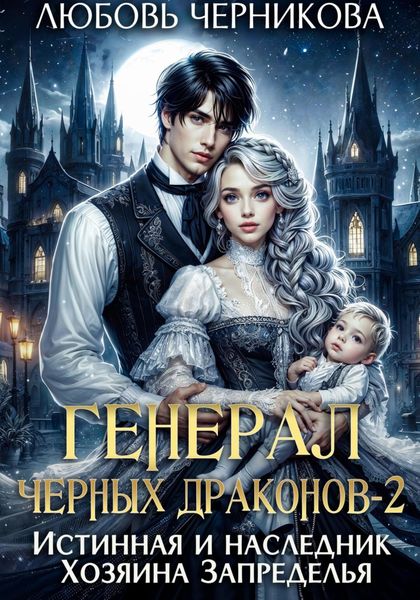 Обложка книги  «Генерал черных драконов 2. Истинная и наследник Хозяина Запределья»