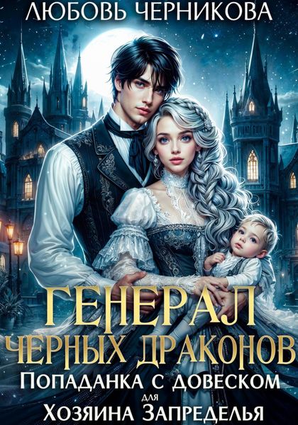 Обложка книги  «Генерал черных драконов. Попаданка с довеском для Хозяина Запределья»