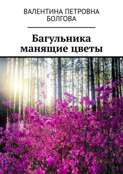Обложка книги  «Багульника манящие цветы»