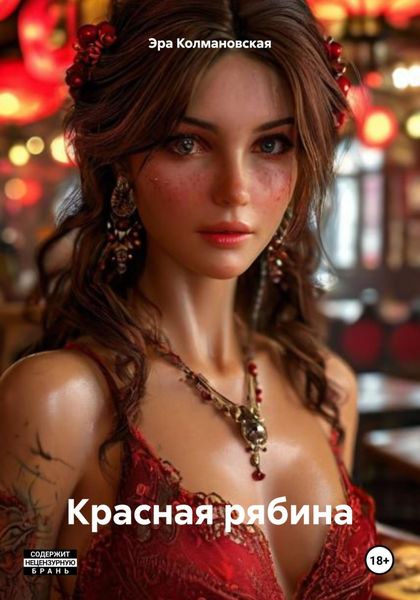 Обложка книги  «Красная рябина»