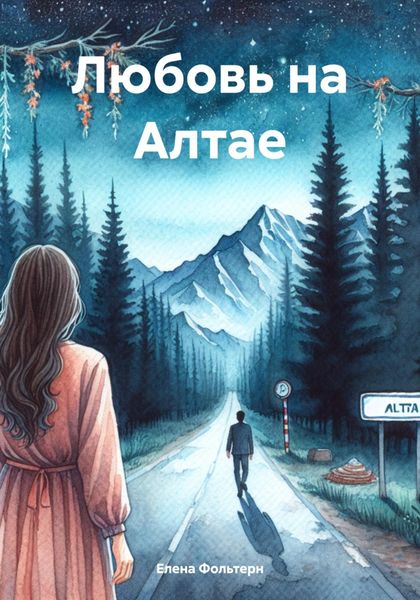 Обложка книги  «Любовь на Алтае»