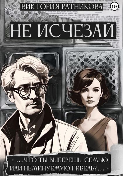 Обложка книги  «Не исчезай»