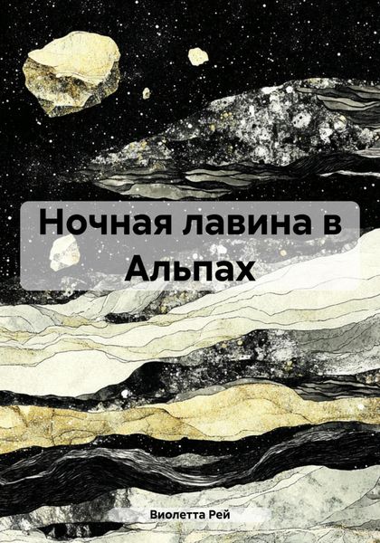 Обложка книги  «Ночная лавина в Альпах»
