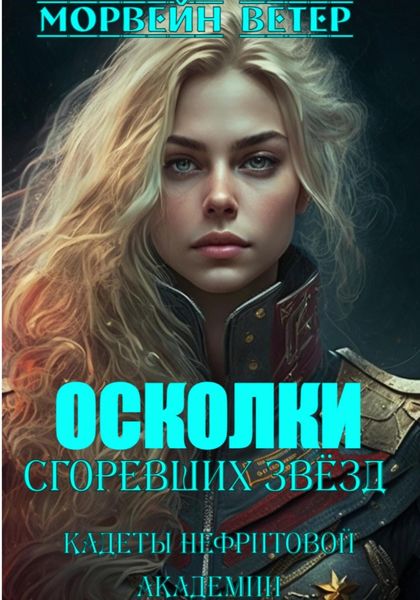 Обложка книги  «Осколки сгоревших звёзд. Книга 1. Кадеты Нефритовой Академии»