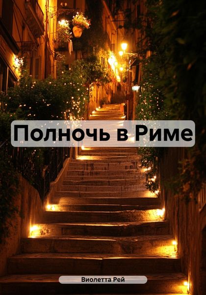 Обложка книги  «Полночь в Риме»