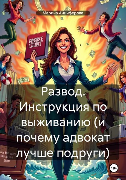 Обложка книги  «Развод. Инструкция по выживанию (и почему адвокат лучше подруги)»