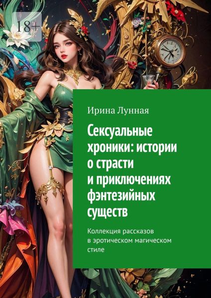 Обложка книги  «Сексуальные хроники: истории о страсти и приключениях фэнтезийных существ. Коллекция рассказов в эротическом магическом стиле»