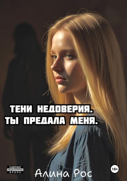 Обложка книги  «Тени недоверия. Ты предала меня»