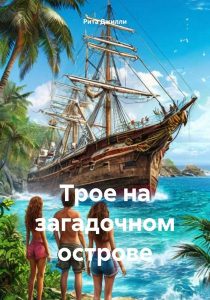 Обложка книги  «Трое на загадочном острове»
