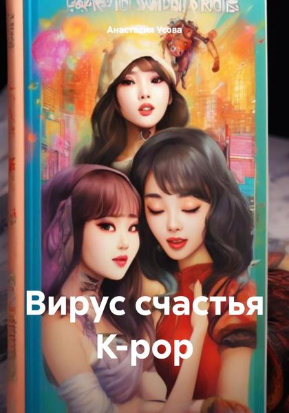 Обложка книги  «Вирус счастья K-pop»