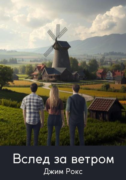 Обложка книги  «Вслед за ветром»