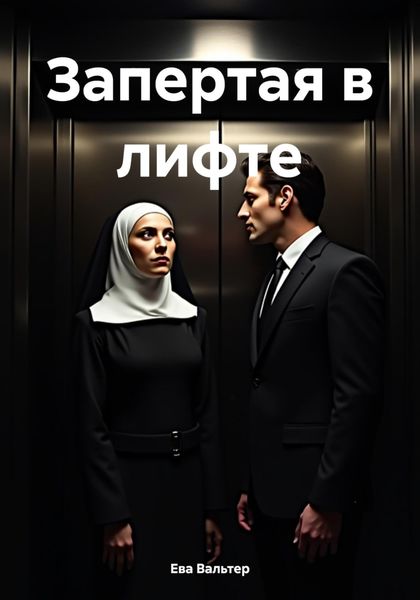Обложка книги  «Запертая в лифте»