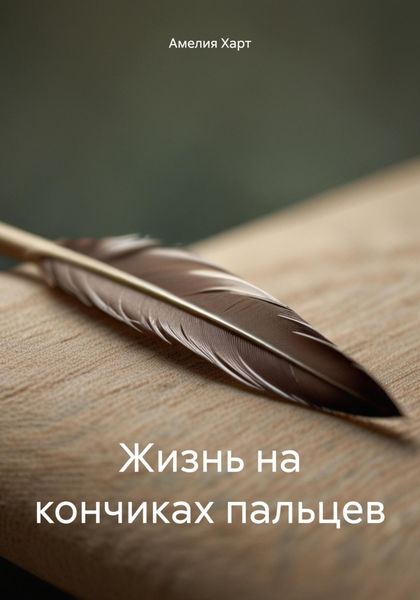 Обложка книги  «Жизнь на кончиках пальцев»