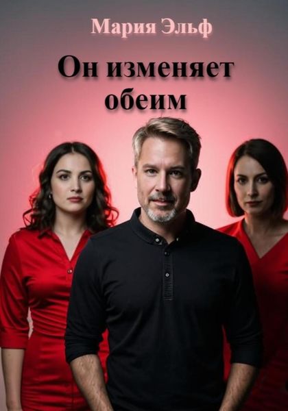 Обложка книги  «Он изменяет обеим. Сборник»