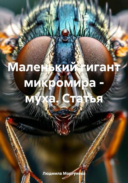 Обложка книги  «Маленький гигант микромира – муха. Статья»