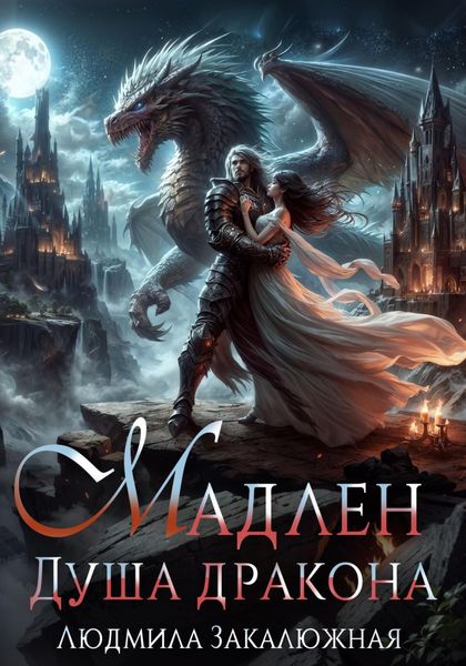 Обложка книги  «Мадлен. Душа дракона»
