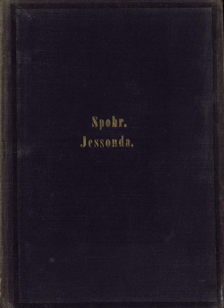 Обложка книги  «Jessonda»