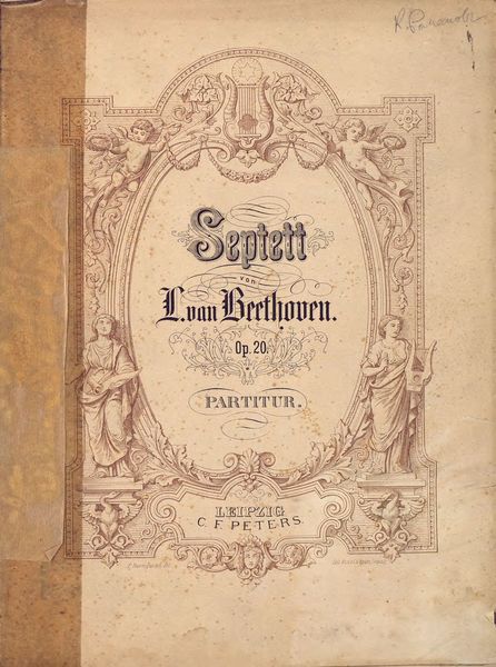 Обложка книги  «Septett v. L. van Beethoven»