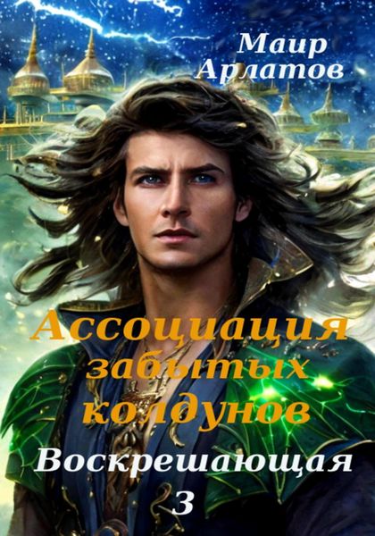 Обложка книги  «Ассоциация Забытых Колдунов. Воскрешающая – 3»