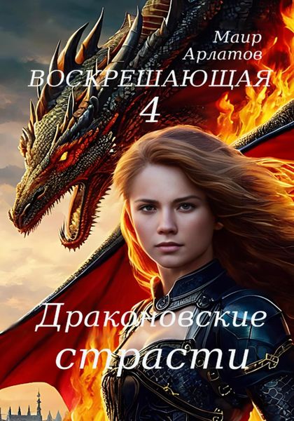Обложка книги  «Воскрешающая 4. Драконовские страсти»
