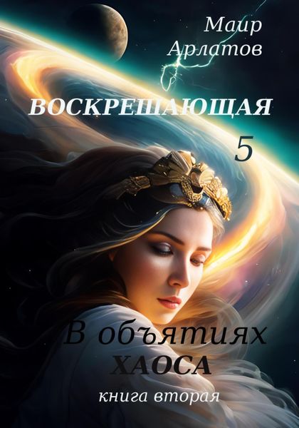 Обложка книги  «Воскрешающая 5. В объятиях Хаоса. Книга вторая»