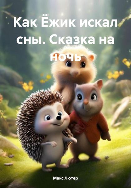 Обложка книги  «Как Ёжик искал сны. Сказка на ночь»