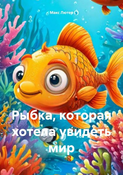 Обложка книги  «Рыбка, которая хотела увидеть мир»