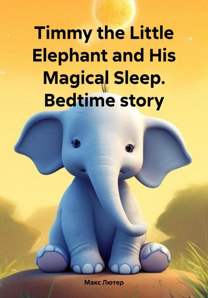 Обложка книги  «Timmy the Little Elephant and His Magical Sleep. Bedtime story»