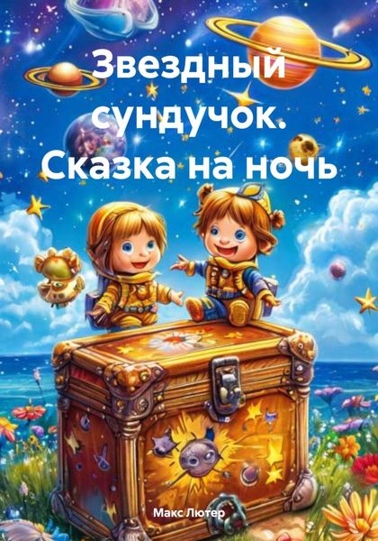Обложка книги  «Звездный сундучок. Сказка на ночь»