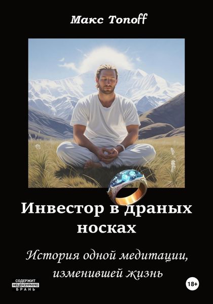 Обложка книги  «Инвестор в драных носках. История одной медитации, изменившей жизнь»