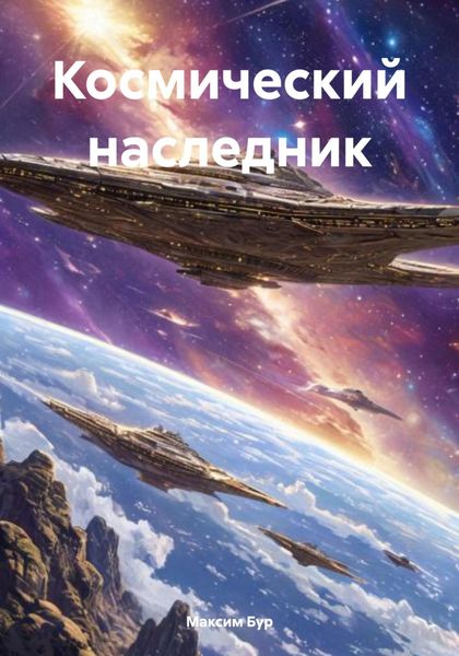 Обложка книги  «Космический наследник»