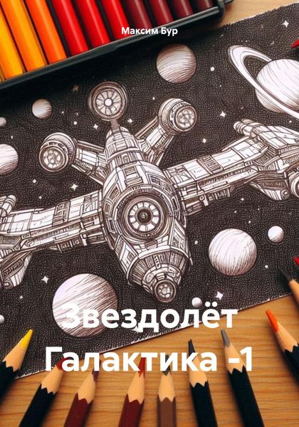 Обложка книги  «Звездолёт Галактика -1»