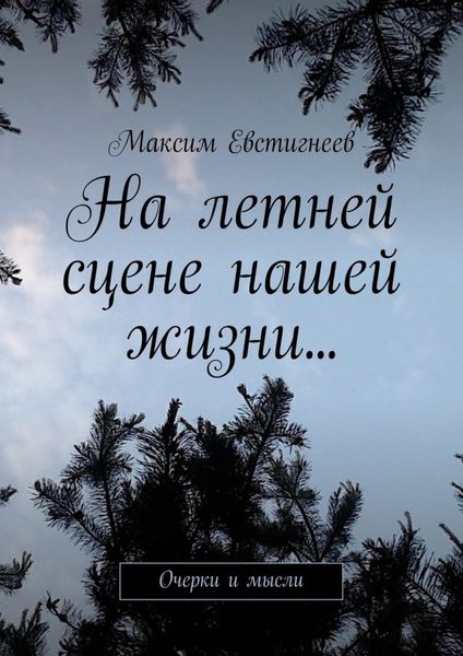 Обложка книги  «На летней сцене нашей жизни… Очерки и мысли»