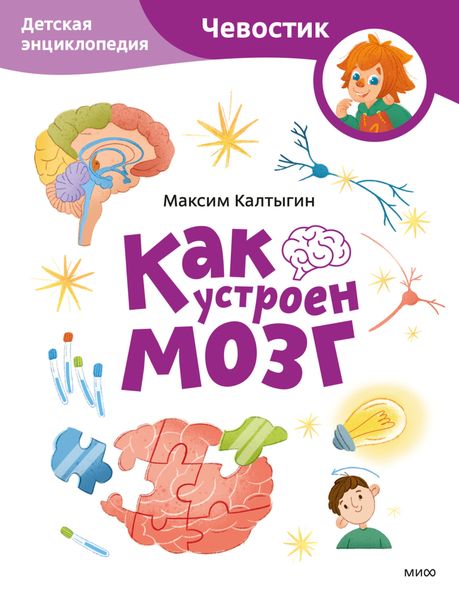 Обложка книги «Как устроен мозг. Детская энциклопедия»